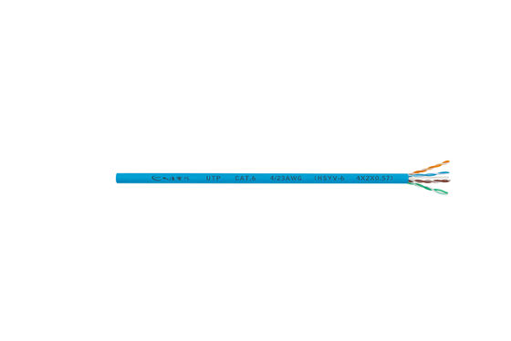 comprar twisted pair 24AWG 23AWG do cabo ethernet Cat6 U UTP 4P da frequência Cat6 da transmissão 350MHz online manufacture