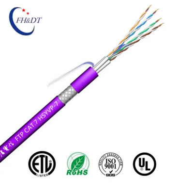 comprar Gato 7 do ftp do PVC LSZH do cabo ethernet do ODM Cat7 do OEM para a telecomunicação online manufacture