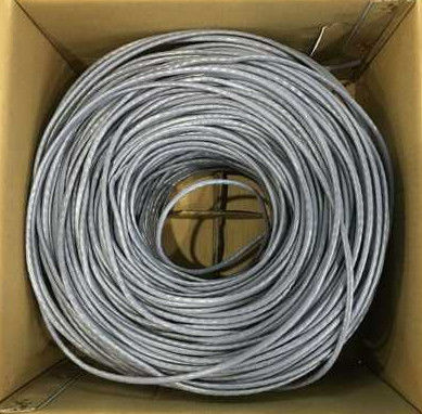 comprar 155M Largura de banda 24 AWG Cat5e Ethernet Cable Cat.5E F-UTP Copper Lan Ethernet Cable online manufacture
