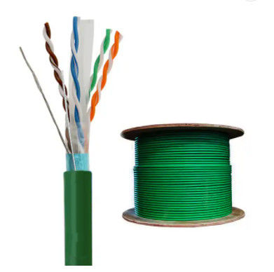 comprar Revestimento do PVC LSZH do ftp Lan Ethernet Cable do cabo ethernet 305m de 24AWG Cat6 online manufacture