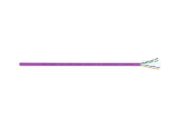 Bom preço. U-UTP 4 emparelha ODM do OEM do cabo ethernet exterior o baixo VSWR de Cat6A on-line