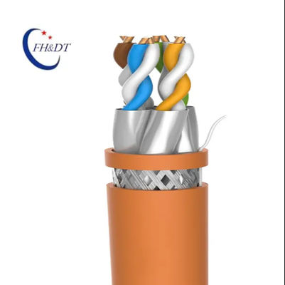 Bom preço. cabo ethernet de 10dB Cat7A 4 do baixo pares ftp da interferência Cat7A S on-line