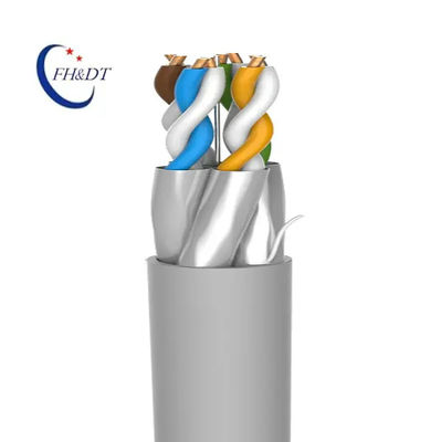 Bom preço. OEM alto da expansão Cat6A U-UTP do cabo ethernet de 23awgx4p Cat6A on-line
