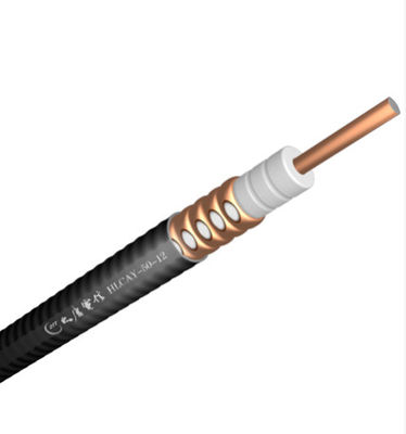 Bom preço. A alimentação gotejante dielétrica espumada do polietileno cabo o cabo coaxial gotejante HLCAY-50-12 on-line